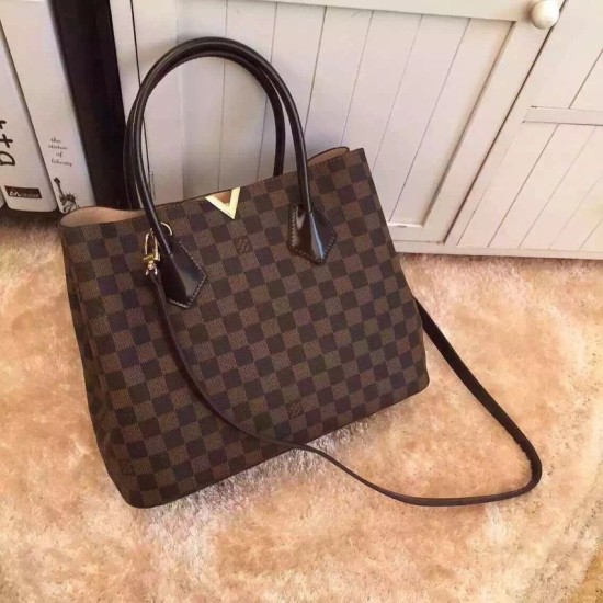 Replica Louis Vuitton Kensington Damier Ebene N41435 Fake Louis Vuitton Kensington Damier Ebene N41435 Replica