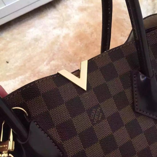 Replica Louis Vuitton Kensington Damier Ebene N41435 Fake Louis Vuitton Kensington Damier Ebene N41435 Replica