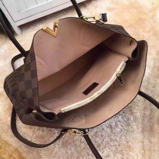 Replica Louis Vuitton Kensington Damier Ebene N41435 Fake Louis Vuitton Kensington Damier Ebene N41435 Replica