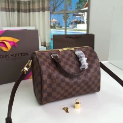 Replica Louis Vuitton Speedy Bandoulière 25 Damier Ebene N41368 Replica Louis Vuitton Speedy Bandoulière 25 Damier Ebene N41368