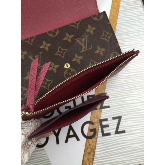 Fake Louis Vuitton Jeanne Wallet Monogram Canvas M62155 Replica Replica Louis Vuitton Jeanne Wallet Monogram Canvas M62155