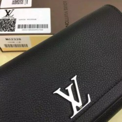 Replica Louis Vuitton Lockme II Wallet M62329 Black Replica Louis Vuitton Lockme II Wallet M62329 Black