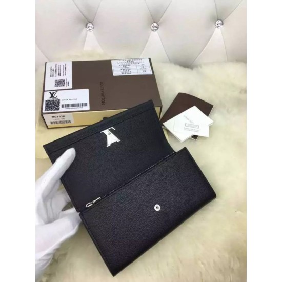 Replica Louis Vuitton Lockme II Wallet M62329 Black Replica Louis Vuitton Lockme II Wallet M62329 Black