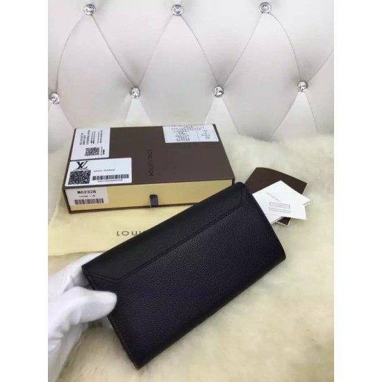 Replica Louis Vuitton Lockme II Wallet M62329 Black Replica Louis Vuitton Lockme II Wallet M62329 Black