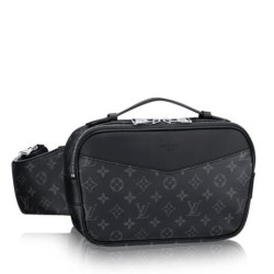 Replica Louis Vuitton  Bumbag Bag Monogram Eclipse M42906