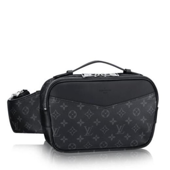 Replica Louis Vuitton Bumbag Bag Monogram Eclipse M42906 Replica Louis Vuitton Bumbag Bag Monogram Eclipse M42906