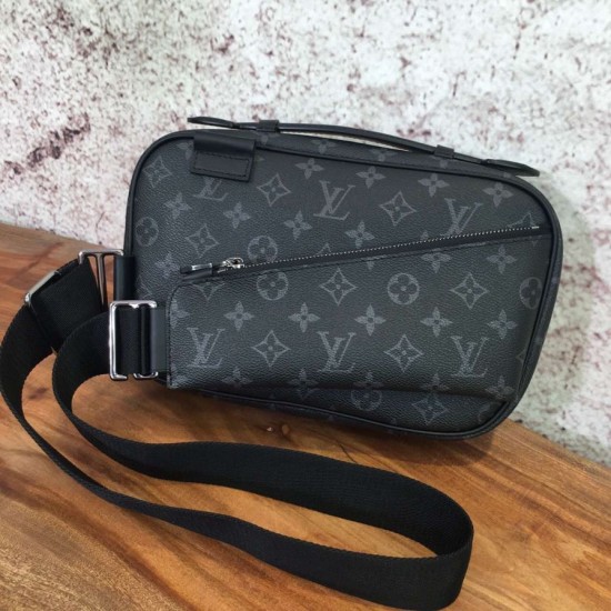 Replica Louis Vuitton Bumbag Bag Monogram Eclipse M42906 Replica Louis Vuitton Bumbag Bag Monogram Eclipse M42906