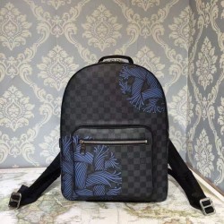 Replica Louis Vuitton Josh Backpack Damier Graphite Rope N41712 Replica Louis Vuitton Josh Backpack Damier Graphite Rope N41712