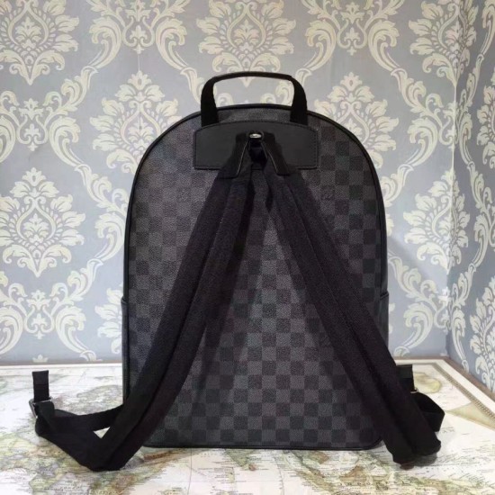 Replica Louis Vuitton Josh Backpack Damier Graphite Rope N41712 Replica Louis Vuitton Josh Backpack Damier Graphite Rope N41712