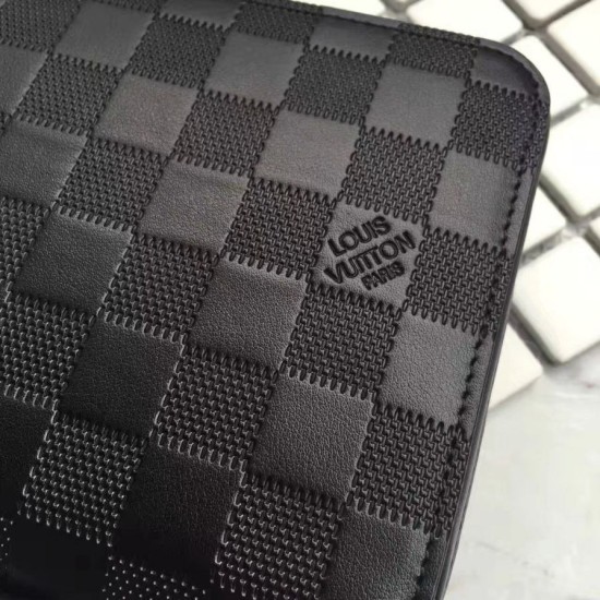 Fake Louis Vuitton Zippy XL Wallet Damier Infini N61254 Replica Replica Louis Vuitton Zippy XL Wallet Damier Infini N61254