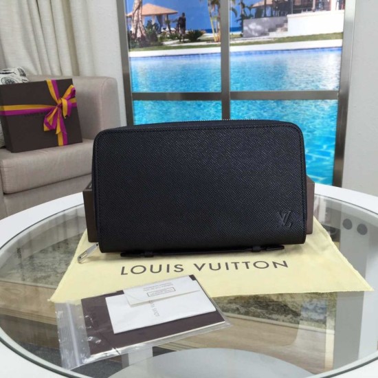 Fake Louis Vuitton Zippy XL Wallet Taiga Leather M42097 Replica Replica Louis Vuitton Zippy XL Wallet Taiga Leather M42097