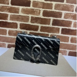 Fake Gucci The Hacker Project small Dionysus bag 400249 Black Replica
