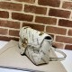Replica Gucci The Hacker Project small GG Marmont bag 443497 Cream