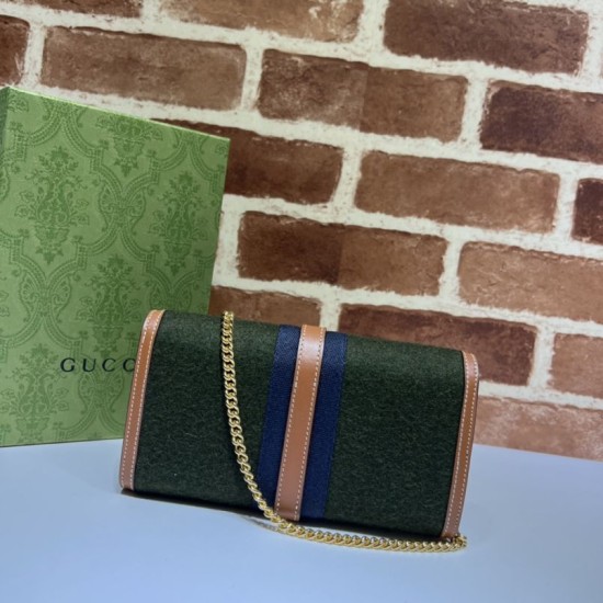 Fake Gucci Jackie 1961 chain wallet 652681 Replica