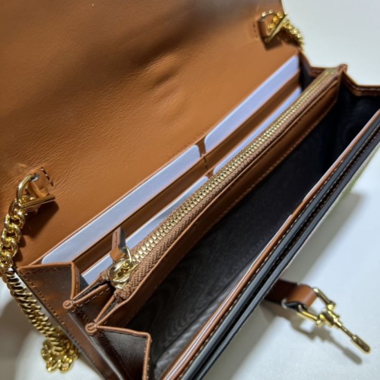 Fake Gucci Jackie 1961 chain wallet 652681 Replica