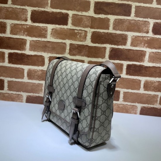 Replica Gucci GG Messenger Bag 658542 Brown Replica Gucci GG Messenger Bag 658542 Brown