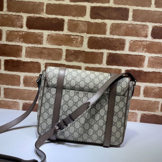 Replica Gucci GG Messenger Bag 658542 Brown Replica Gucci GG Messenger Bag 658542 Brown