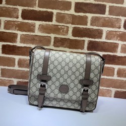Replica Gucci GG Messenger Bag 658542 Brown