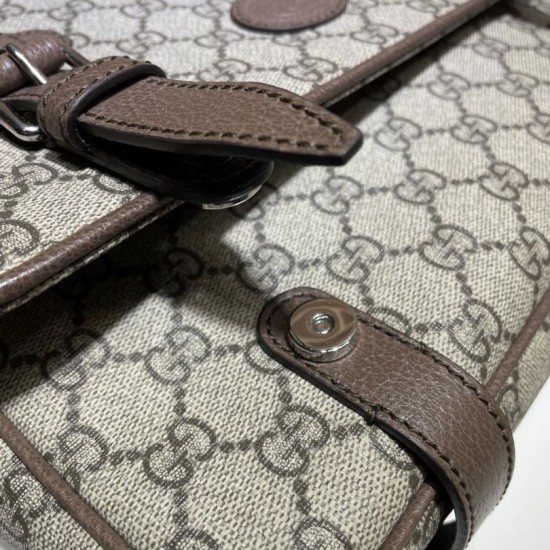 Replica Gucci GG Messenger Bag 658542 Brown Replica Gucci GG Messenger Bag 658542 Brown