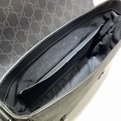 Fake Gucci GG Messenger Bag 658542 Black Replica