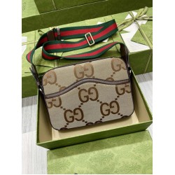 Replica Gucci Messenger bag with Interlocking G 675891