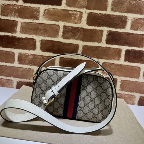 Replica Gucci Ophidia small shoulder bag 681064 Brown Fake Gucci Ophidia small shoulder bag 681064 Brown Replica
