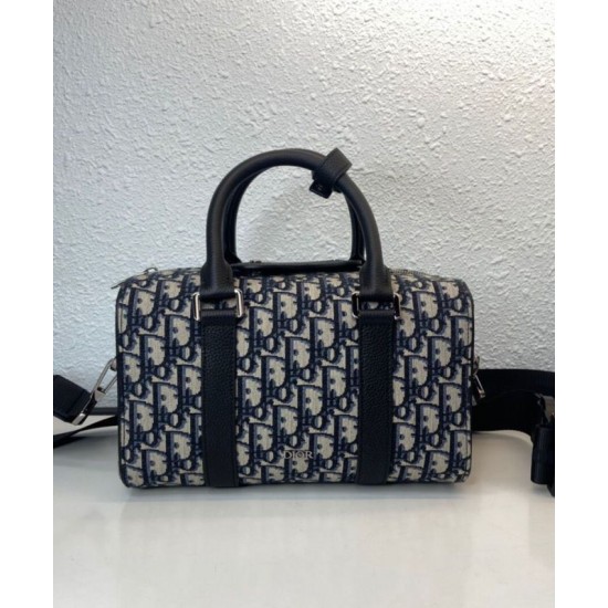 Replica Christian Dior Lingot 26 Bag Dark Blue Replica Christian Dior Lingot 26 Bag Dark Blue