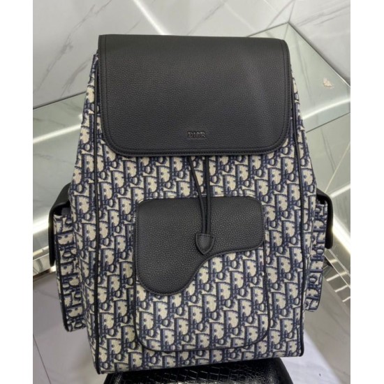 Fake Christian Dior Saddle Backpack Dark Blue Replica Fake Christian Dior Saddle Backpack Dark Blue Replica