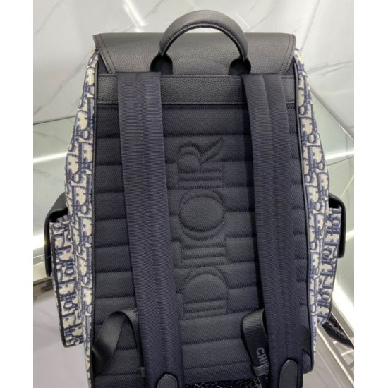 Fake Christian Dior Saddle Backpack Dark Blue Replica Fake Christian Dior Saddle Backpack Dark Blue Replica