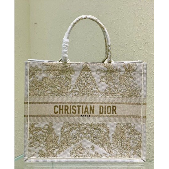 Replica Christian Dior Book Tote Cream Replica Christian Dior Book Tote Cream