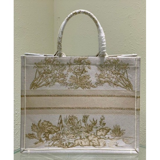 Replica Christian Dior Book Tote Cream Replica Christian Dior Book Tote Cream
