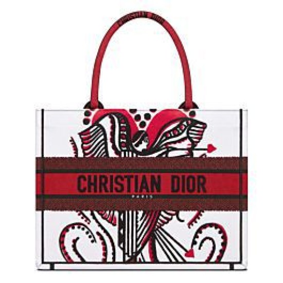 Replica Christian Dior Small Dior Book Tote Red Replica Christian Dior Small Dior Book Tote Red