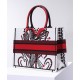 Replica Christian Dior Small Dior Book Tote Red Replica Christian Dior Small Dior Book Tote Red