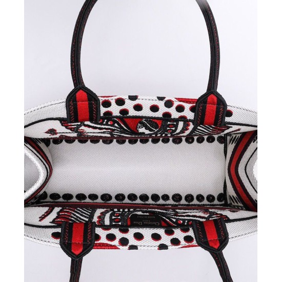 Replica Christian Dior Small Dior Book Tote Red Replica Christian Dior Small Dior Book Tote Red
