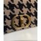 Fake Christian Dior Medium Dior Caro Bag Apricot Replica Replica Christian Dior Medium Dior Caro Bag Apricot