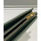 Fake Christian Dior Caro Zipped Pouch Green Replica Replica Christian Dior Caro Zipped Pouch Green