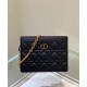 Replica Christian Dior Caro Zipped Pouch Black Fake Christian Dior Caro Zipped Pouch Black Replica