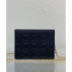 Replica Christian Dior Caro Zipped Pouch Black Fake Christian Dior Caro Zipped Pouch Black Replica