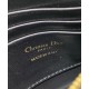 Replica Christian Dior Caro Zipped Pouch Black Fake Christian Dior Caro Zipped Pouch Black Replica