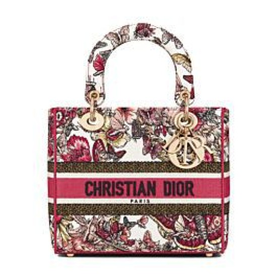 Replica Christian Dior Medium Lady D-Lite Bag Peachblow Replica Christian Dior Medium Lady D-Lite Bag Peachblow