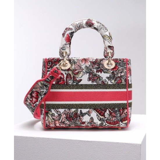 Replica Christian Dior Medium Lady D-Lite Bag Peachblow Replica Christian Dior Medium Lady D-Lite Bag Peachblow