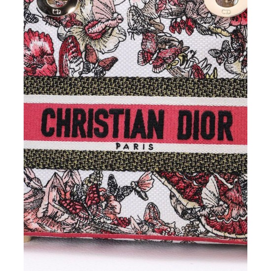 Replica Christian Dior Medium Lady D-Lite Bag Peachblow Replica Christian Dior Medium Lady D-Lite Bag Peachblow