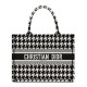 Fake Christian Dior Small Dior Book Tote Black Replica Replica Christian Dior Small Dior Book Tote Black