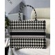 Fake Christian Dior Small Dior Book Tote Black Replica Replica Christian Dior Small Dior Book Tote Black