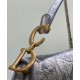 Replica Christian Dior Saddle Bag Gray Replica Christian Dior Saddle Bag Gray