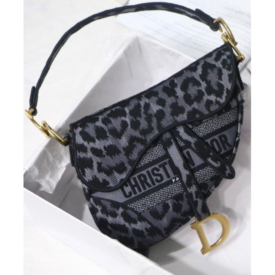 Replica Christian Dior Saddle Bag Gray Replica Christian Dior Saddle Bag Gray