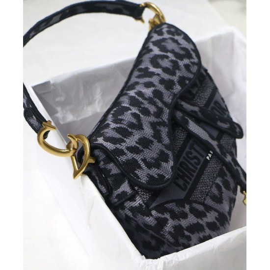 Replica Christian Dior Saddle Bag Gray Replica Christian Dior Saddle Bag Gray