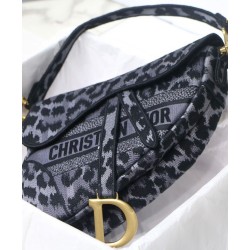 Replica Christian Dior Saddle Bag Gray Replica Christian Dior Saddle Bag Gray