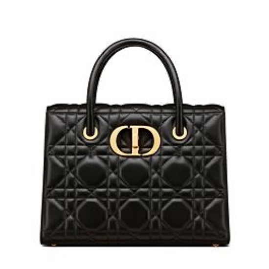 Fake Christian Dior Large St Honore Tote Black Replica Fake Christian Dior Large St Honore Tote Black Replica