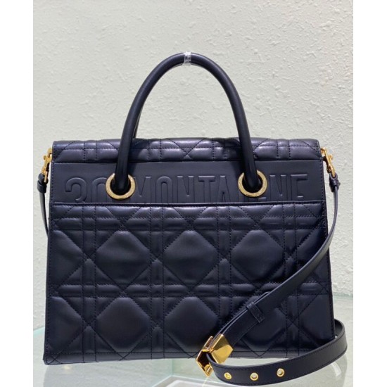 Fake Christian Dior Large St Honore Tote Black Replica Fake Christian Dior Large St Honore Tote Black Replica